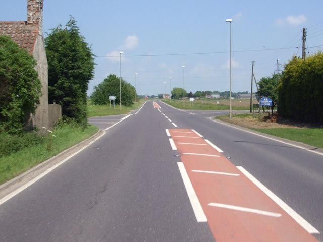 File:A52, Blackjack Road junction - Geograph - 1660247.jpg