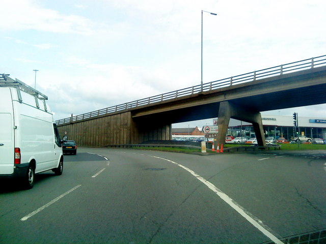 File:Pentagon Island flyover from Eastgate - Geograph - 1837303.jpg