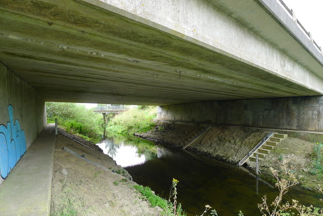 File:The River Witham below Beckingham Bridge (C) Tim Heaton - Geograph - 4081871.jpg