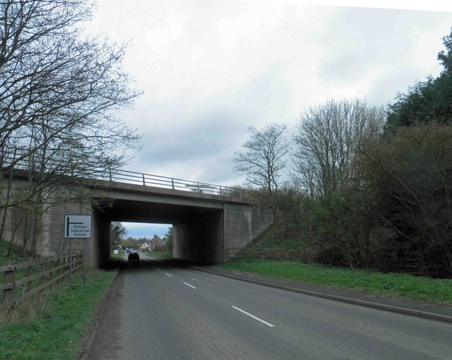 File:M69 motorway bridge over the B4029 - Geograph - 2344119.jpg