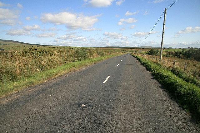 File:The B743 near Burntshield - Geograph - 992748.jpg