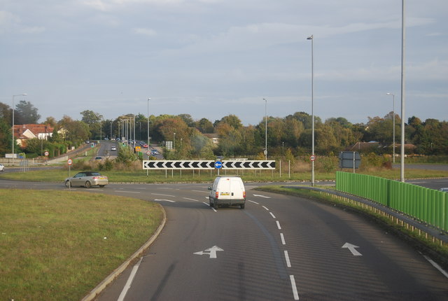 File:Roundabout. A11 - Geograph - 4703003.jpg