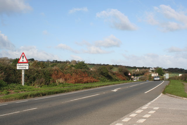 File:The A30 trunk road between Cockwells and Whitecross - Geograph - 1575768.jpg