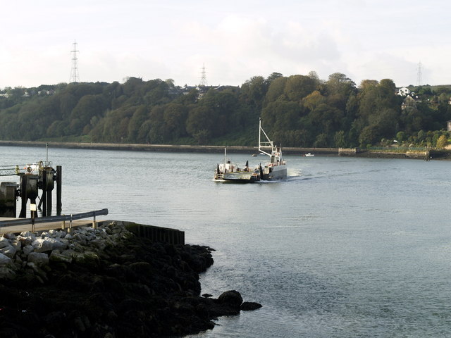 File:The Glenbrook to Ballynoe Ferry - Geograph - 595371.jpg