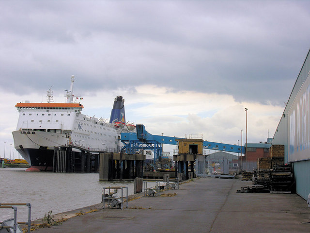 File:Zeebrugge Ferry Berth - Geograph - 428011.jpg