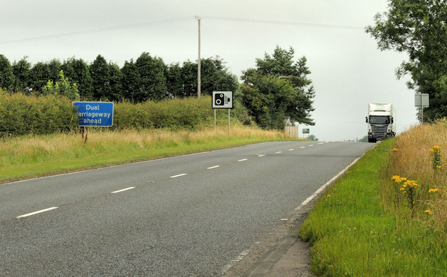 File:The Belfast Road near Larne (1) - Geograph - 3076773.jpg