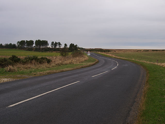 File:B1266 road Ellerby Moor - Geograph - 622259.jpg