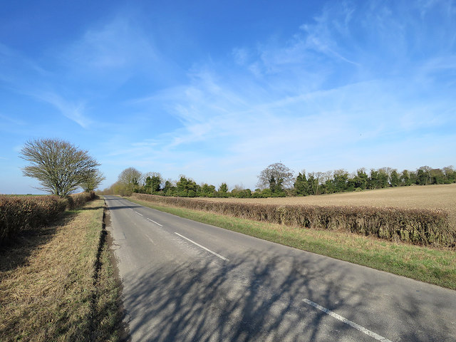 File:Swaffham Heath Road near Middle Hill - Geograph - 5689995.jpg