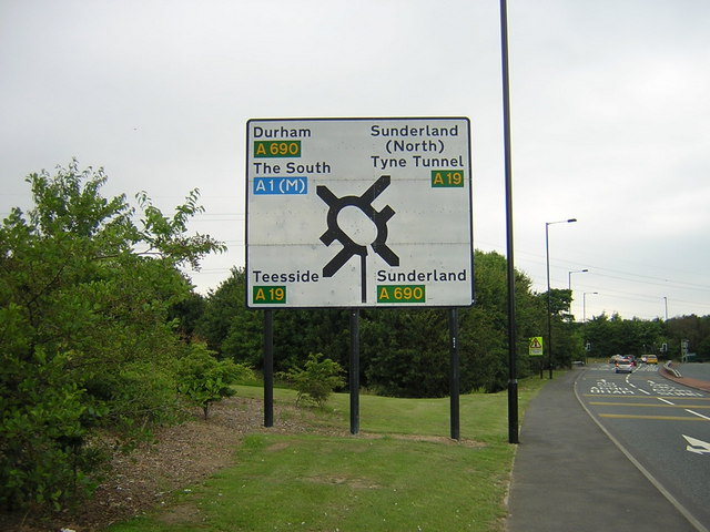 File:A19 road sign - Geograph - 199710.jpg