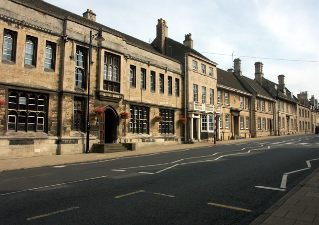 File:Houses on St. Martin's, Stamford - Geograph - 1694916.jpg