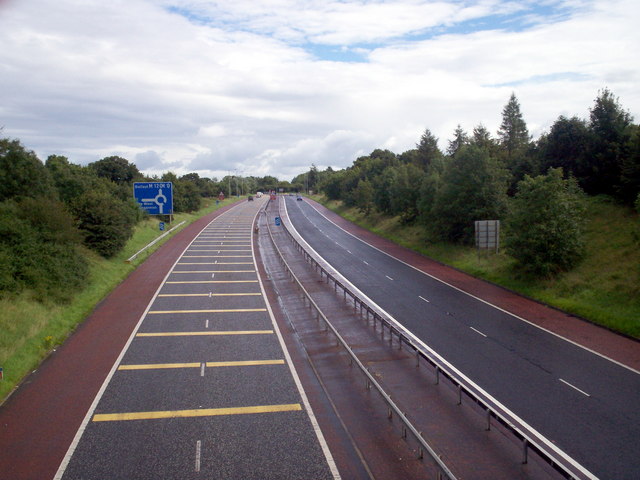 File:M12 at Ballinacor, Portadown - Geograph - 527100.jpg