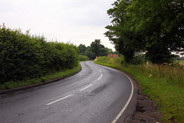 File:Road to Chiselhampton - Geograph - 1409677.jpg