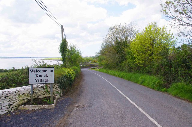 File:Entering Knock Village on the R486 - Geograph - 3550760.jpg