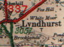 B3057 Lyndhurst map.png