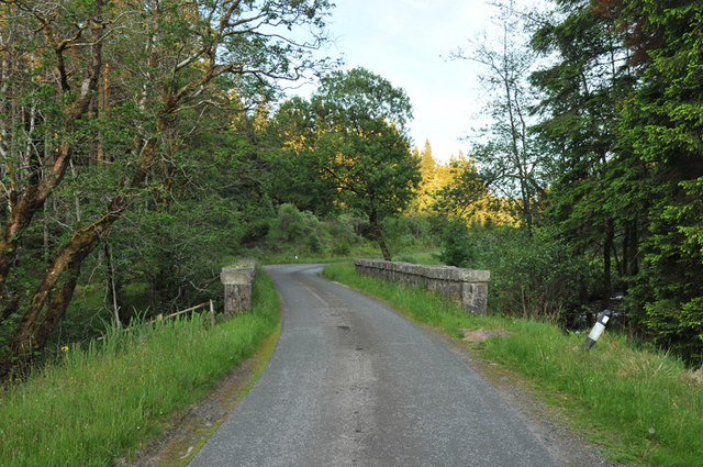 File:Bridge over Dearg Abhainn near Barcaldine - Geograph - 1926944.jpg