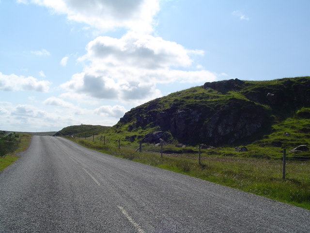 File:Rock Outcrop by A858 (C) Donald Lawson - Geograph - 206724.jpg