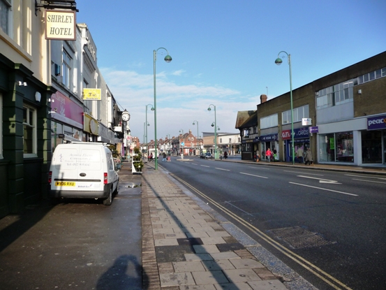 File:Shops along Shirley High Street - Geograph - 1715425.jpg