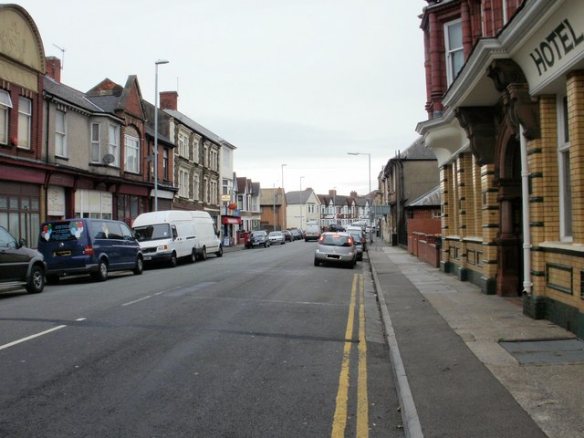 File:Southern end of Alexandra Road, Newport (C) Jaggery - Geograph - 1964885.jpg