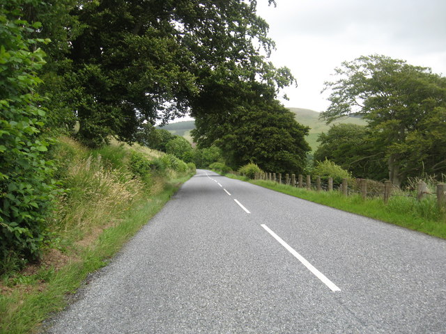 File:The A6088 near Hobsburn - Geograph - 1397209.jpg