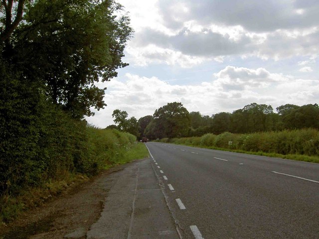 File:Lay-by on Leicester Road near Shilton - Geograph - 867447.jpg