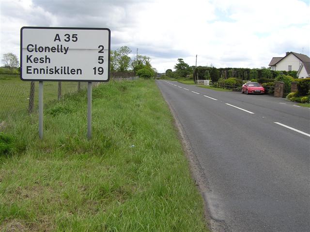 File:Road at Kilmore - Geograph - 449829.jpg