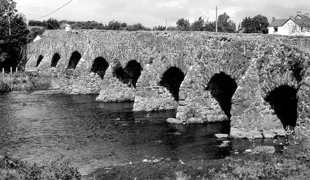 File:River bridge near Ballymena - Geograph - 2448458.jpg