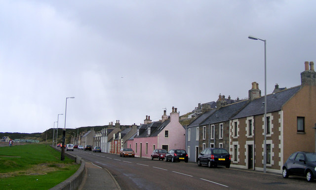 File:A Rainy Day at Portessie - Geograph - 1516984.jpg