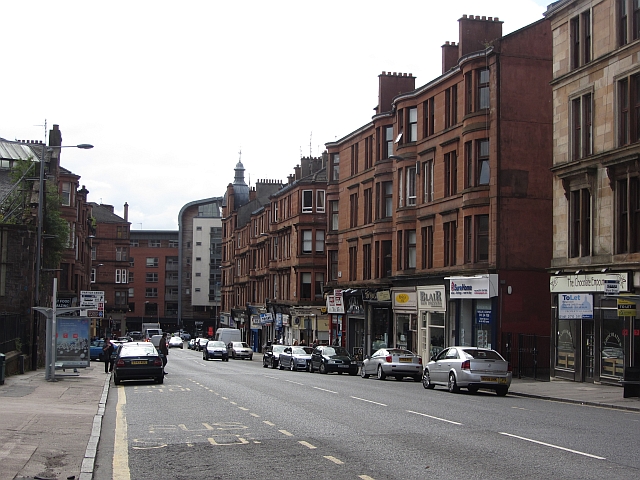 File:Byres Road (C) Richard Webb - Geograph - 2942874.jpg