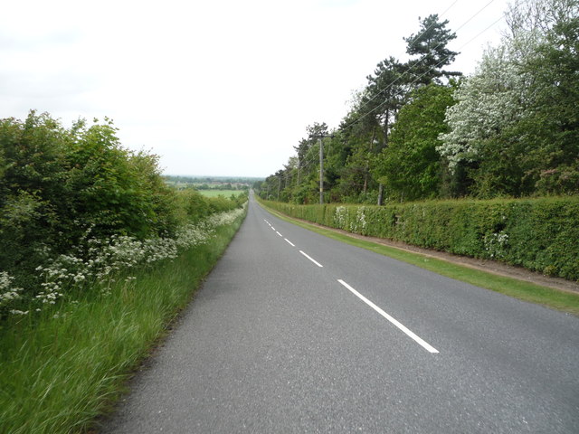File:Heading north west on Woodditton Road - Geograph - 5216942.jpg
