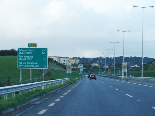 File:N22 East of Ballincollig - Geograph - 989537.jpg