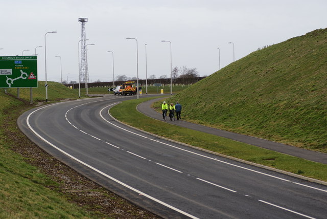 File:New section of A689 (C) David Liddle - Geograph - 3322019.jpg