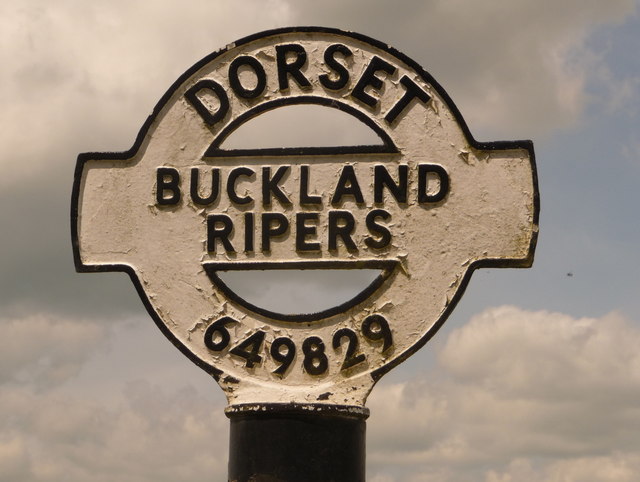 File:Buckland Ripers- finger-post detail - Geograph - 1887319.jpg