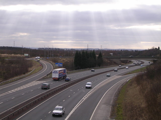 File:M73, Junction 2a - Geograph - 128724.jpg