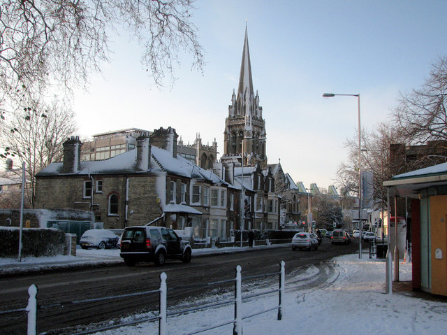 File:Gonville Place in the snow - Geograph - 1624252.jpg