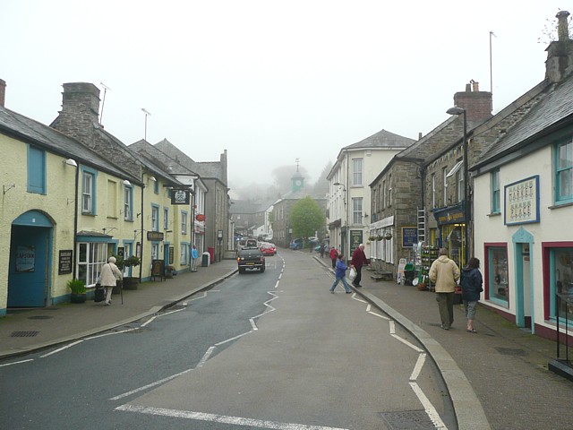 File:Market Place, Camelford - Geograph - 1348990.jpg