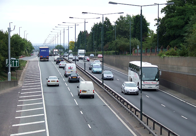 File:Rochester Way Relief Road at Falconwood - Geograph - 986016.jpg