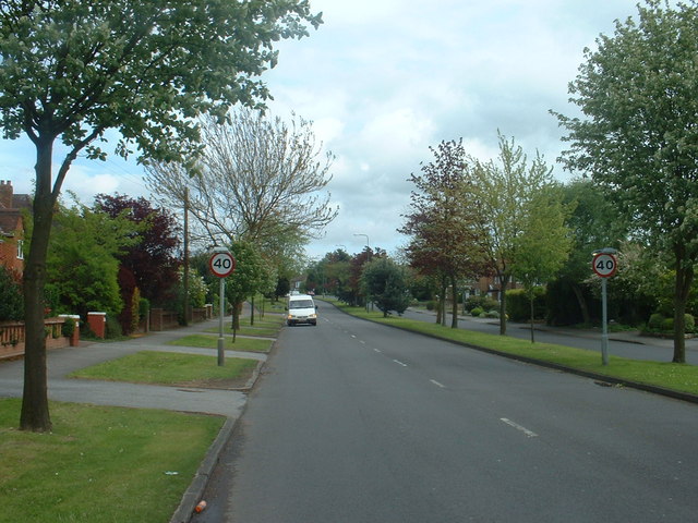 File:The A41 in Solihull - Geograph - 172091.jpg