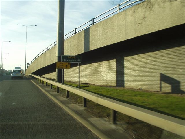 File:A4053 Coventry Ring Road Confirmation Sign Junction 4 - Coppermine - 16793.jpg