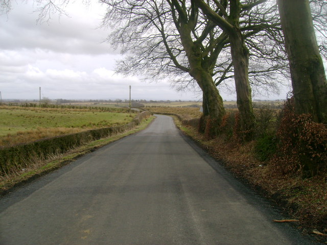 File:B707 west of Knollhead - Geograph - 1769138.jpg