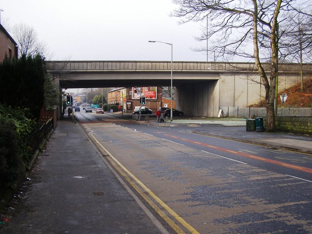 File:M66 bridge over Rochdale Old Road - Geograph - 1692131.jpg