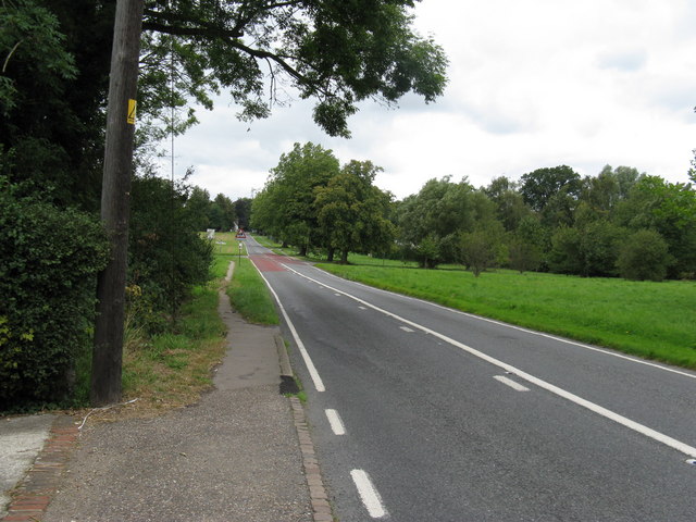 File:The B 2114 Cuckfield Road through Staplefield - Geograph - 1469688.jpg