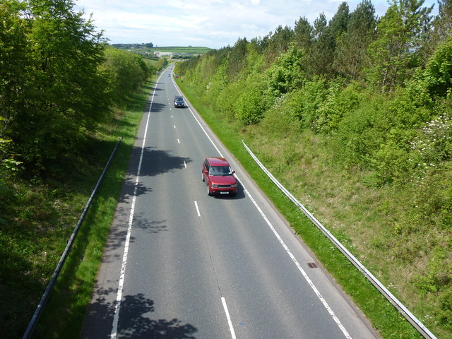 File:A66 South of Cockermouth - Geograph - 3490406.jpg