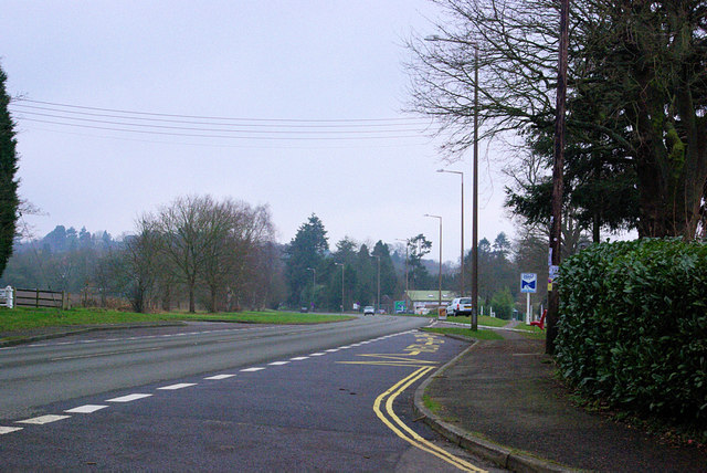 File:The Old A3 approaching Rake - Geograph - 342625.jpg