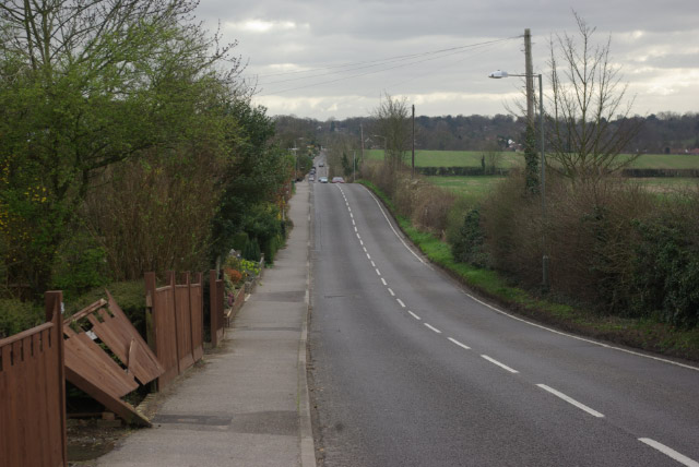 File:Epsom Lane, Tattenham Corner - Geograph - 730235.jpg