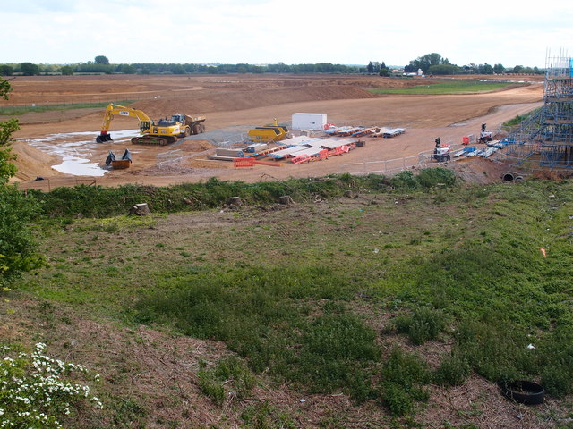 File:A14 road improvements - Geograph - 5392441.jpg