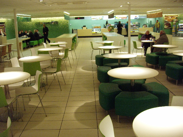 File:Leigh Delamere cafeteria empty during snowy weather - Geograph - 1145515.jpg