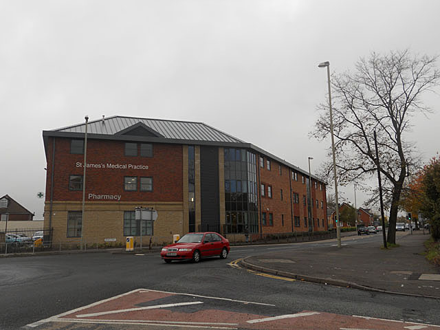 File:St James's Medical Practice, Dudley - Geograph - 2149861.jpg