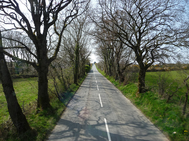 File:A26, between Braaid and St Mark's - Geograph - 1845723.jpg