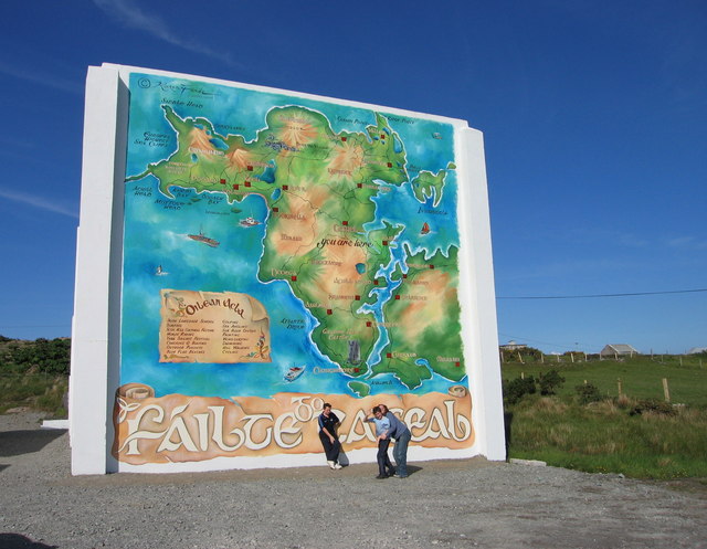 File:Welcome to Achill 'You are Here' - Geograph - 1794296.jpg