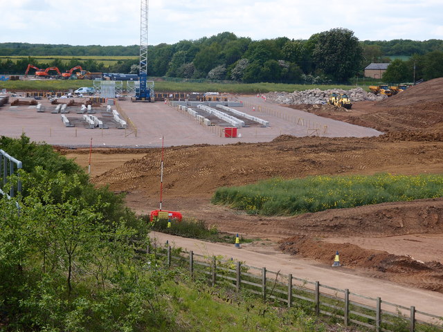 File:A14 road improvements - Geograph - 5392411.jpg